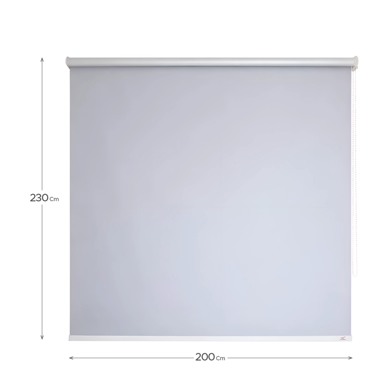 CORTINA ROLLER BLACKOUT GRIS 200X230CM - 2