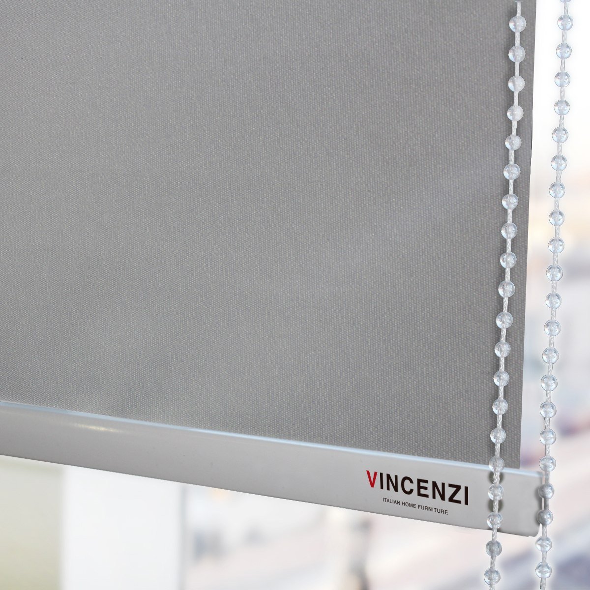 CORTINA ROLLER BLACKOUT GRIS 240X230CM - 1