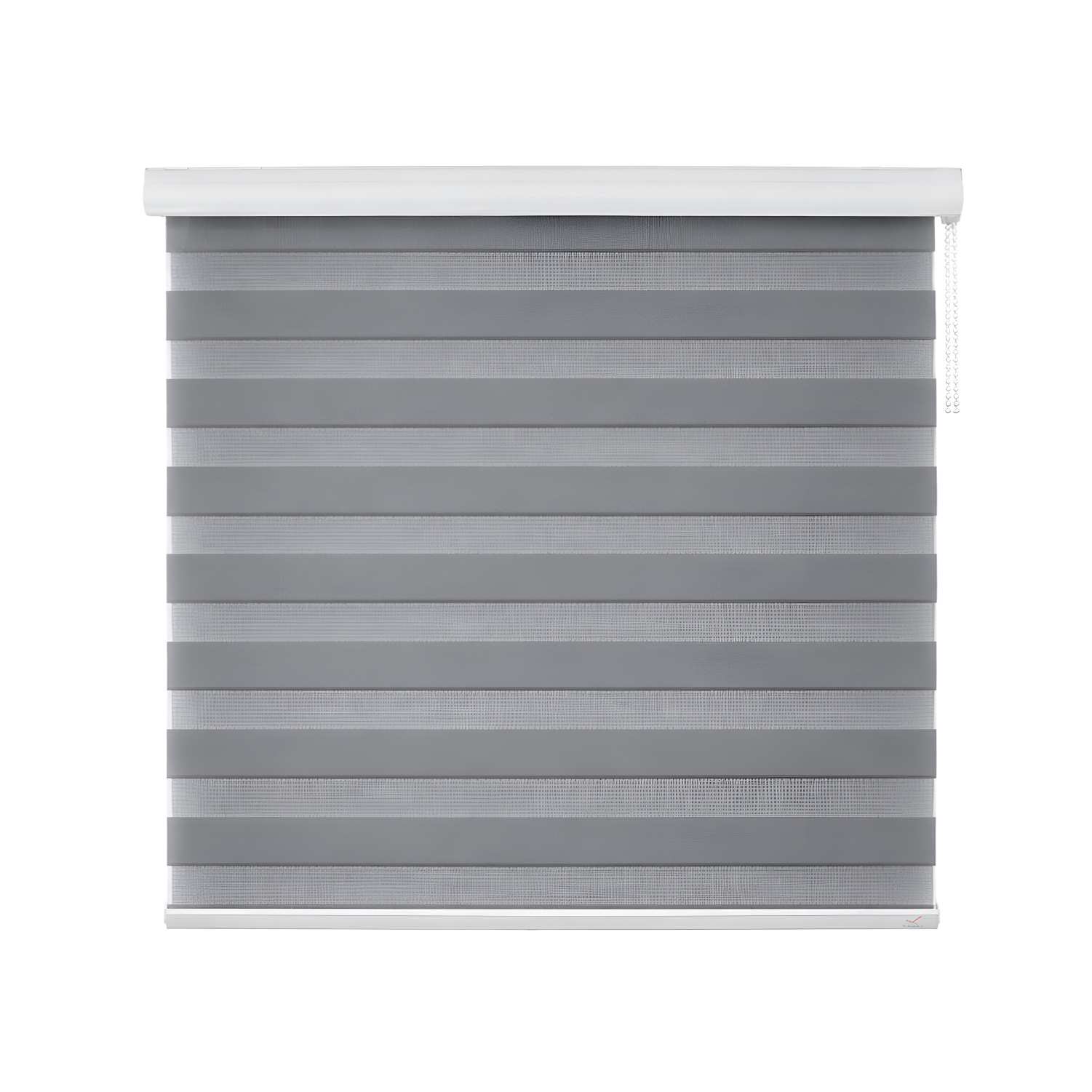 CORTINA ROLLER DUO GRIS 240X240 CM VINCENZI - 1