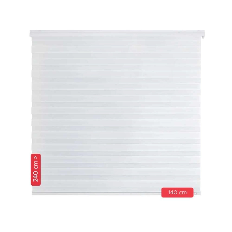 CORTINA ROLLER DUO BLANCA 140X240CM - 3