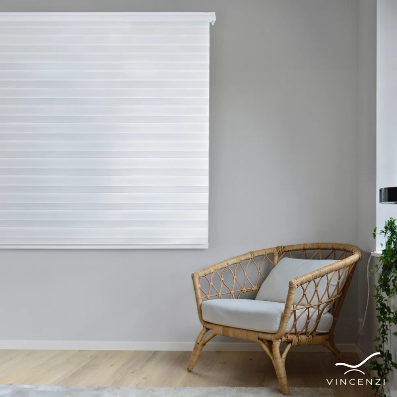 CORTINA ROLLER DUO EN COLOR BLANCO 240X240CM - 7