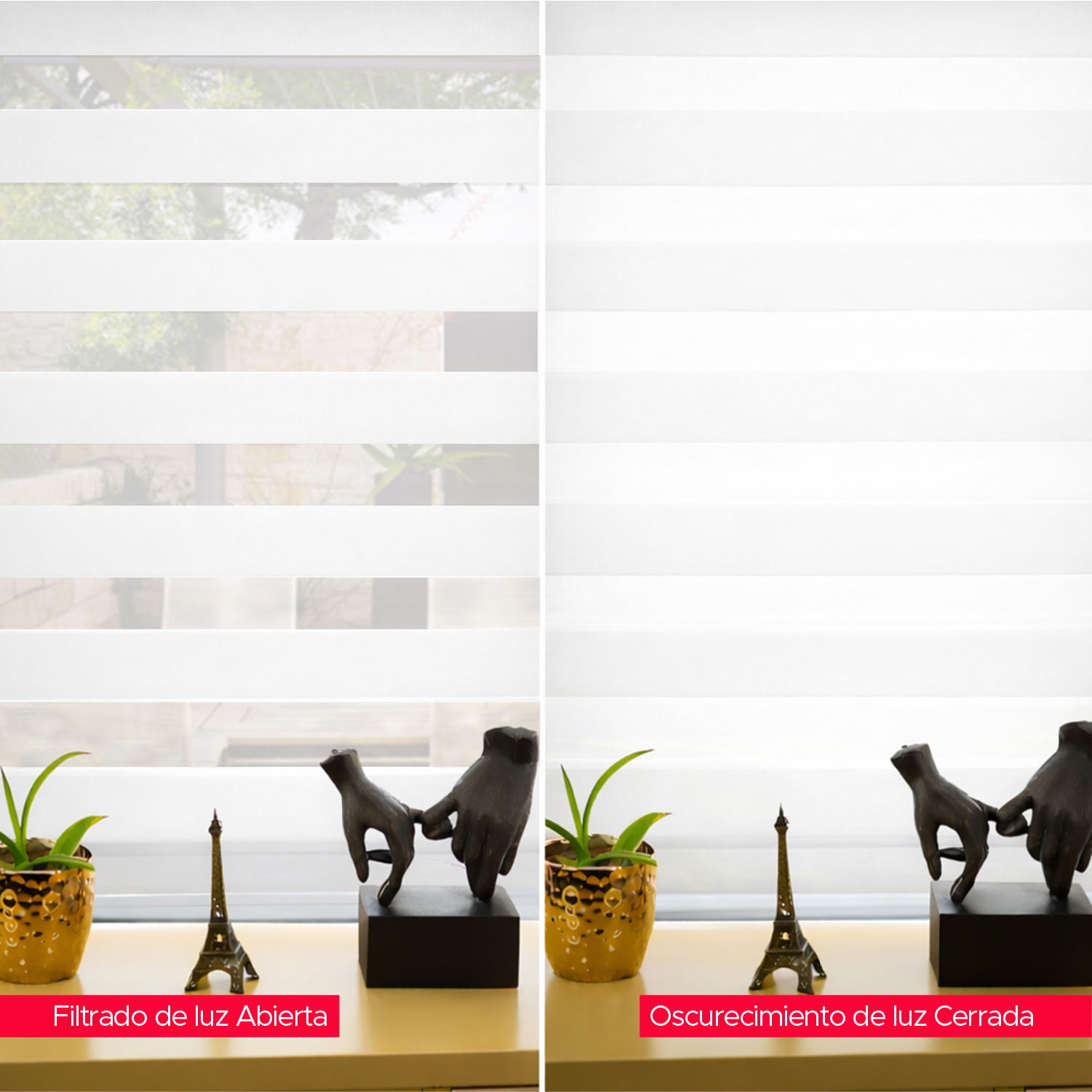 CORTINA ROLLER DUO BLANCA 160X240CM - 5