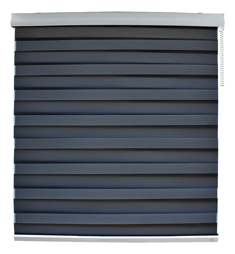 CORTINA ROLLER DUO GRIS PEPPER 220X240CM - 1