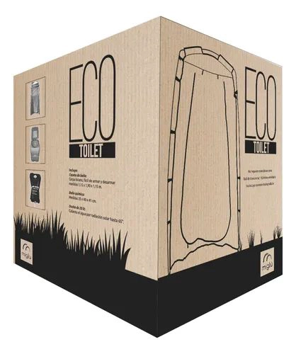 Baño Químico Portátil Caseta y Ducha Solar 20L para Camping - 2