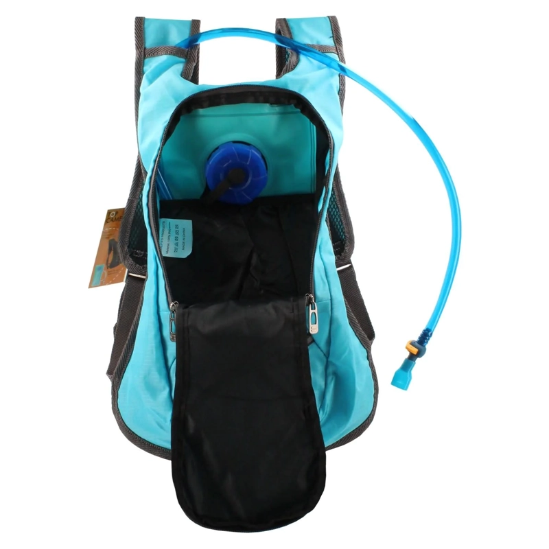 MOCHILA DE HIDRATACIÓN MIGLU R1092 TELA TURQUESA 2L - 5