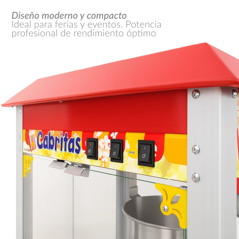 MÁQUINA DE CABRITAS PROFESIONAL BFRESH R1091 - 6
