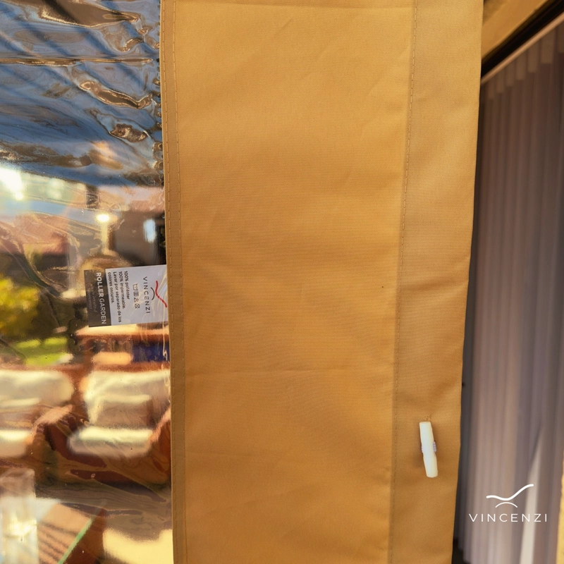 Cortina Roller Cierre de Terraza Beige 150x250cm - 5