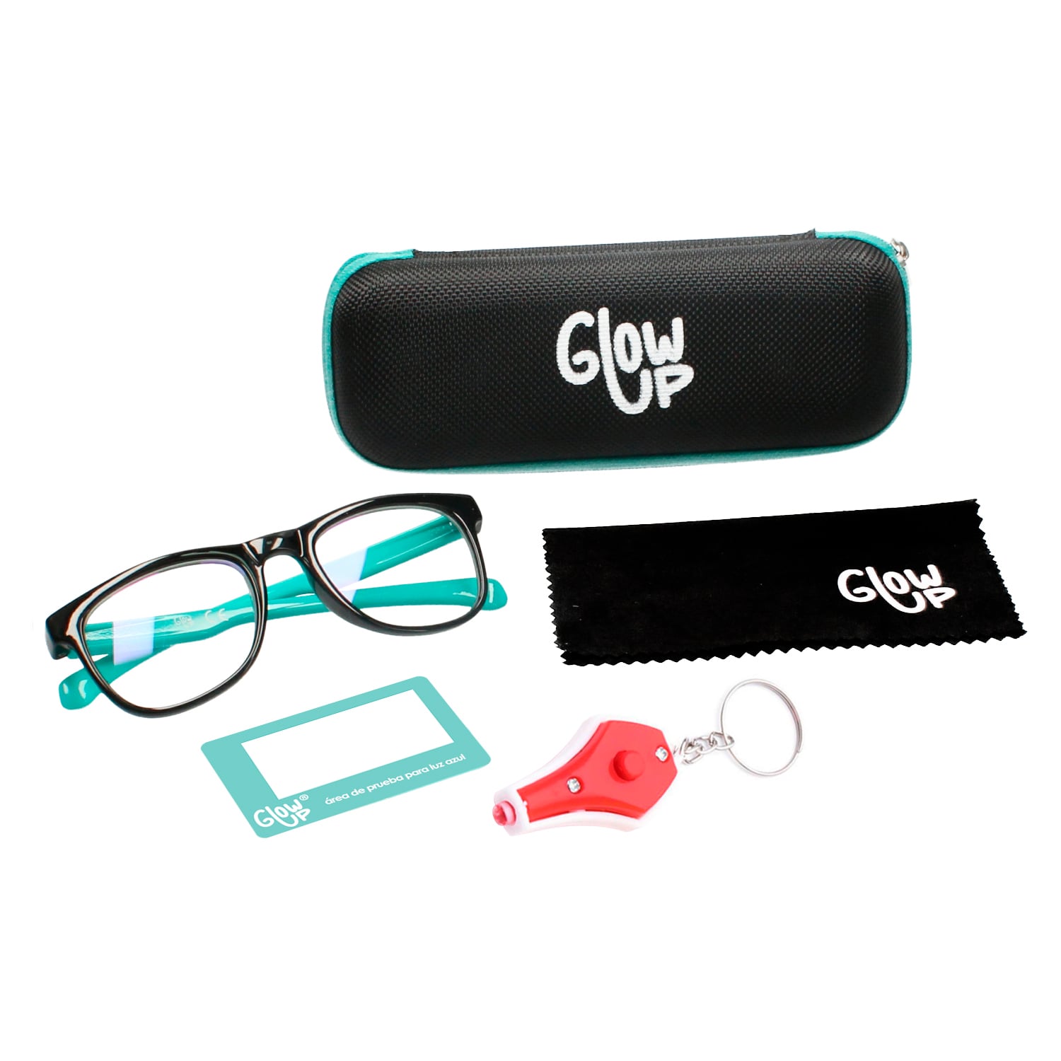 LENTES INFANTIL FILTRO LUZ AZUL BLACK GLOW - 1