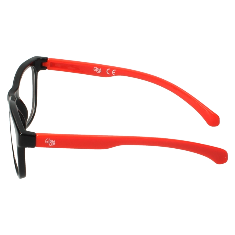 LENTES INFANTIL FILTRO LUZ AZUL BLACK RED - 5