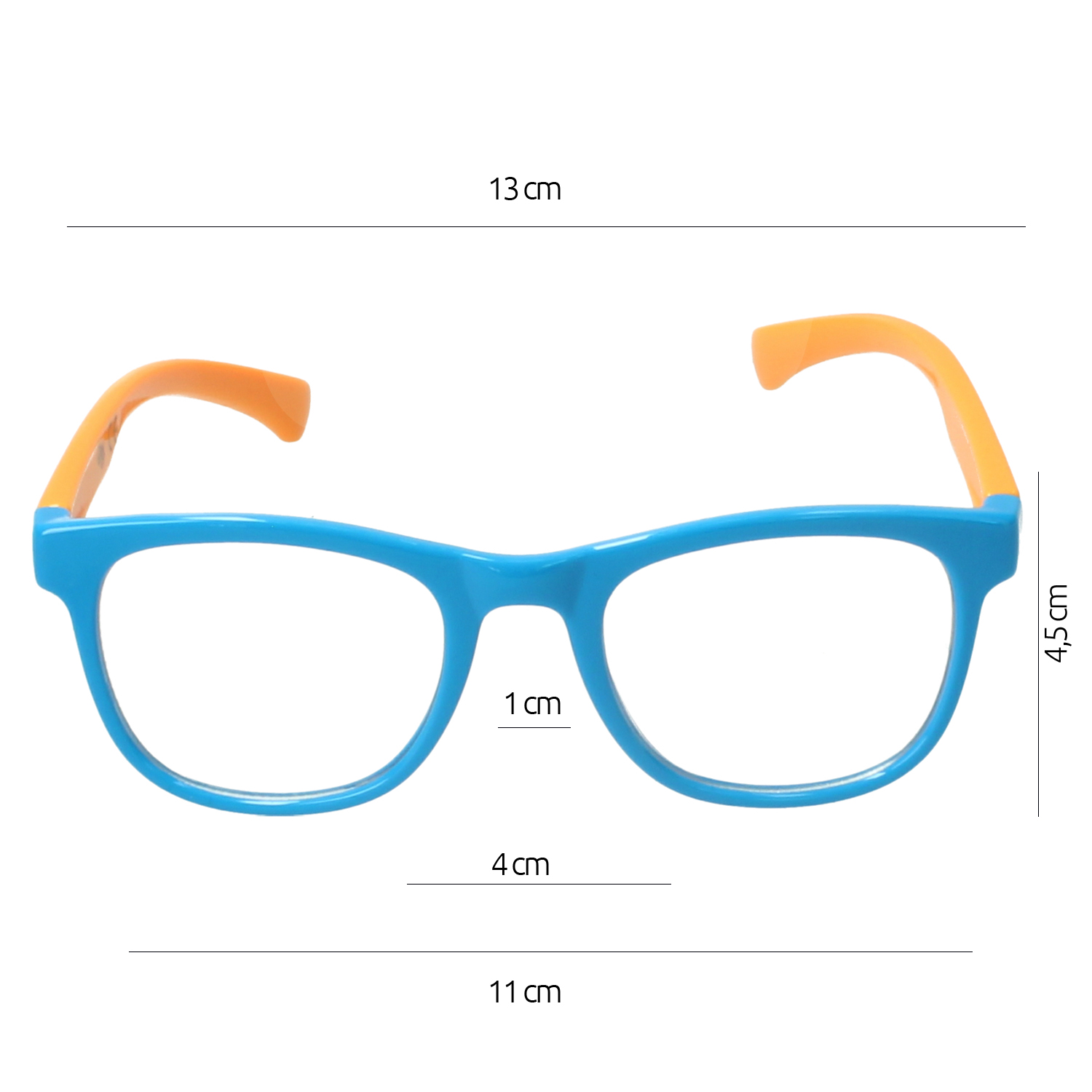 LENTES INFANTIL FILTRO LUZ AZUL BLUE ORANGE - 2