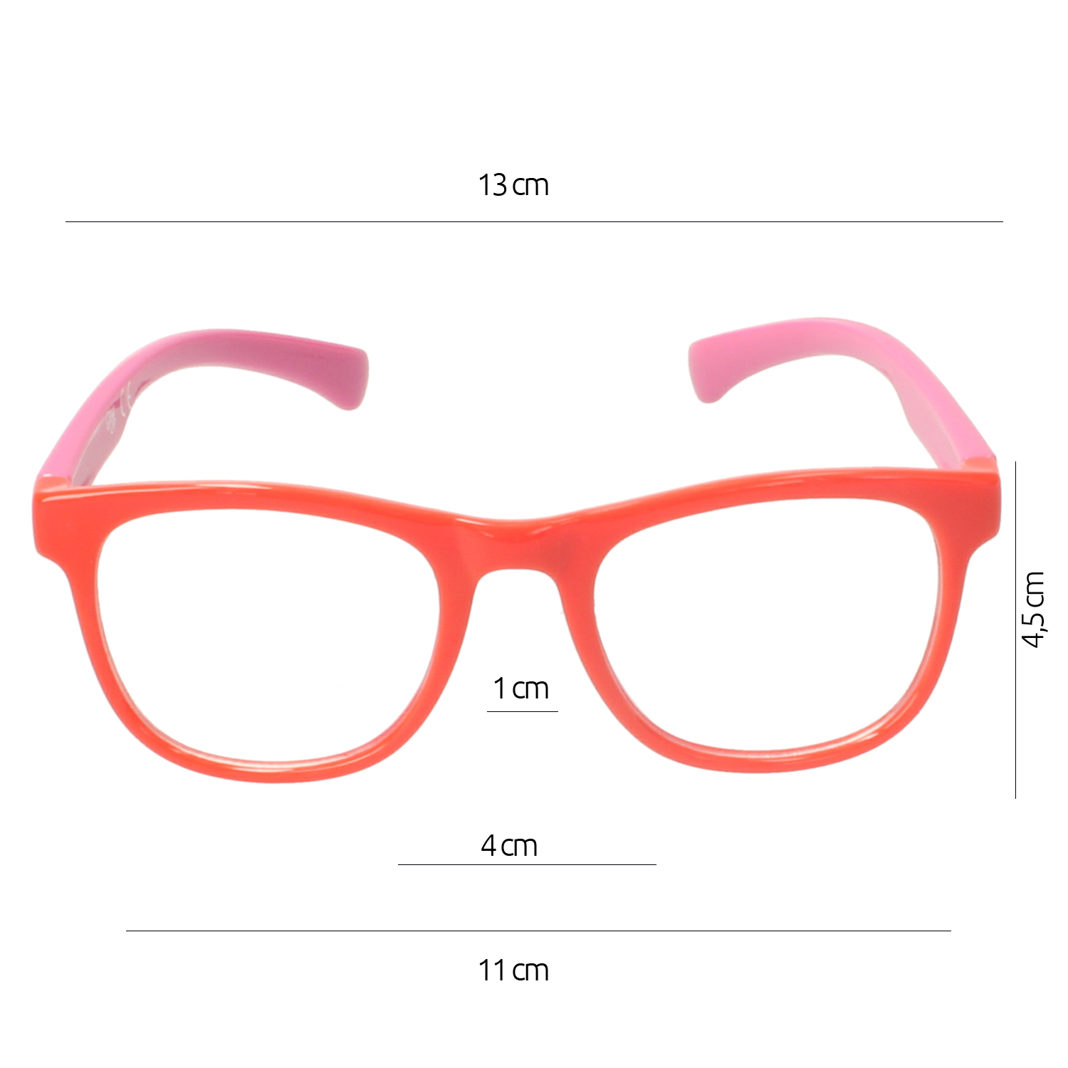 LENTES INFANTIL FILTRO LUZ AZUL ROSE RED - 3
