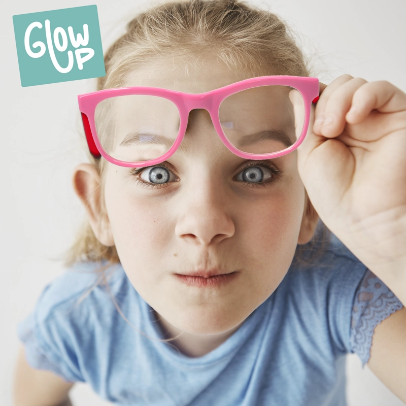 LENTES INFANTIL FILTRO LUZ AZUL ROSE RED - 6
