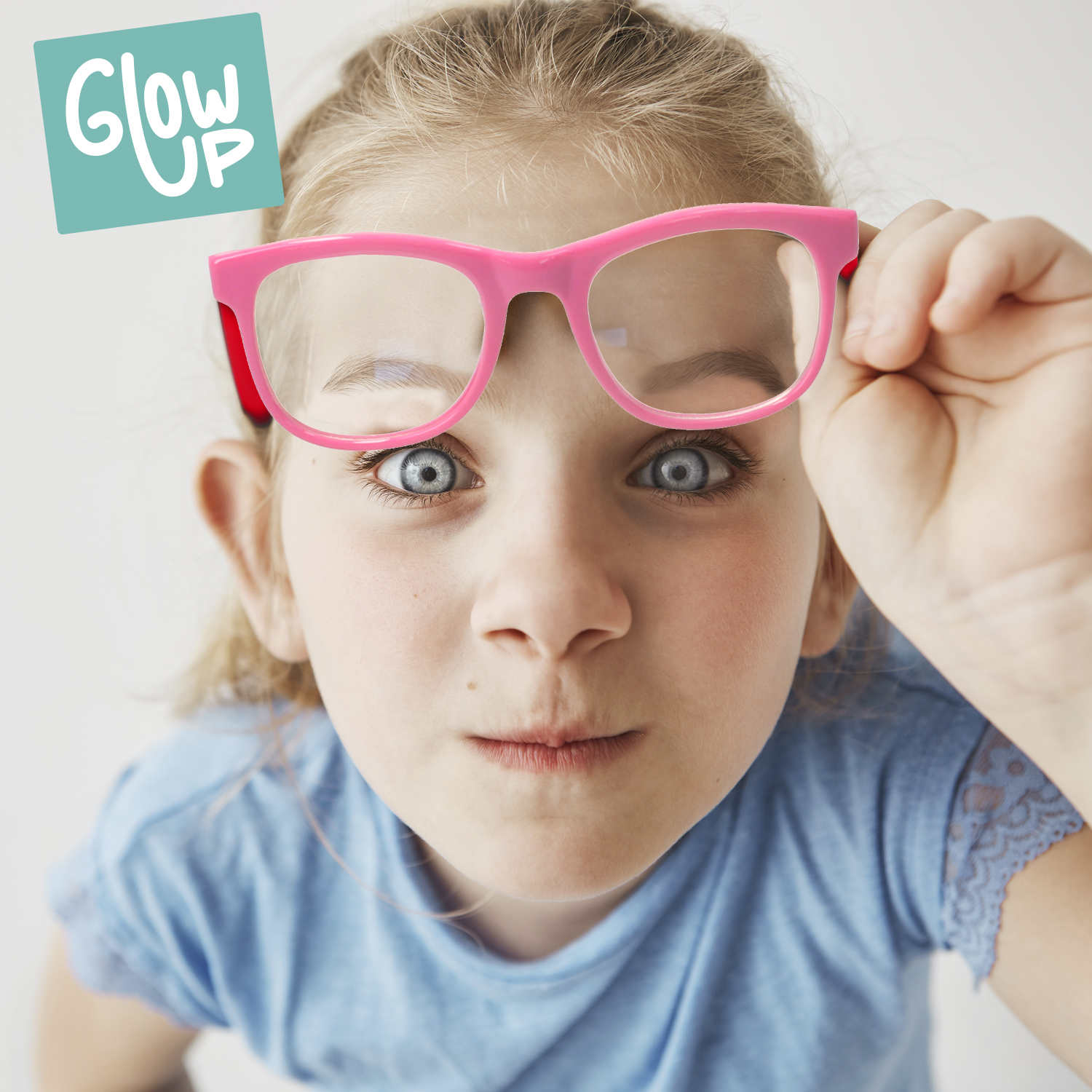 LENTES INFANTIL FILTRO LUZ AZUL ROSE RED - 6