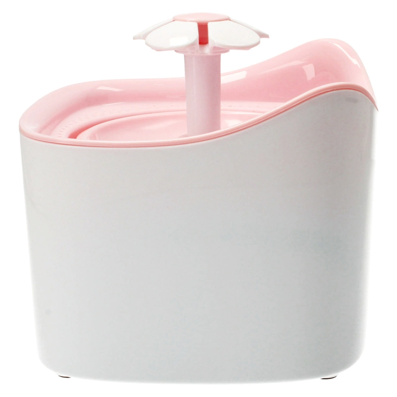 FUENTE DE AGUA BEBEDERO PARA MASCOTAS ROSADO - 4