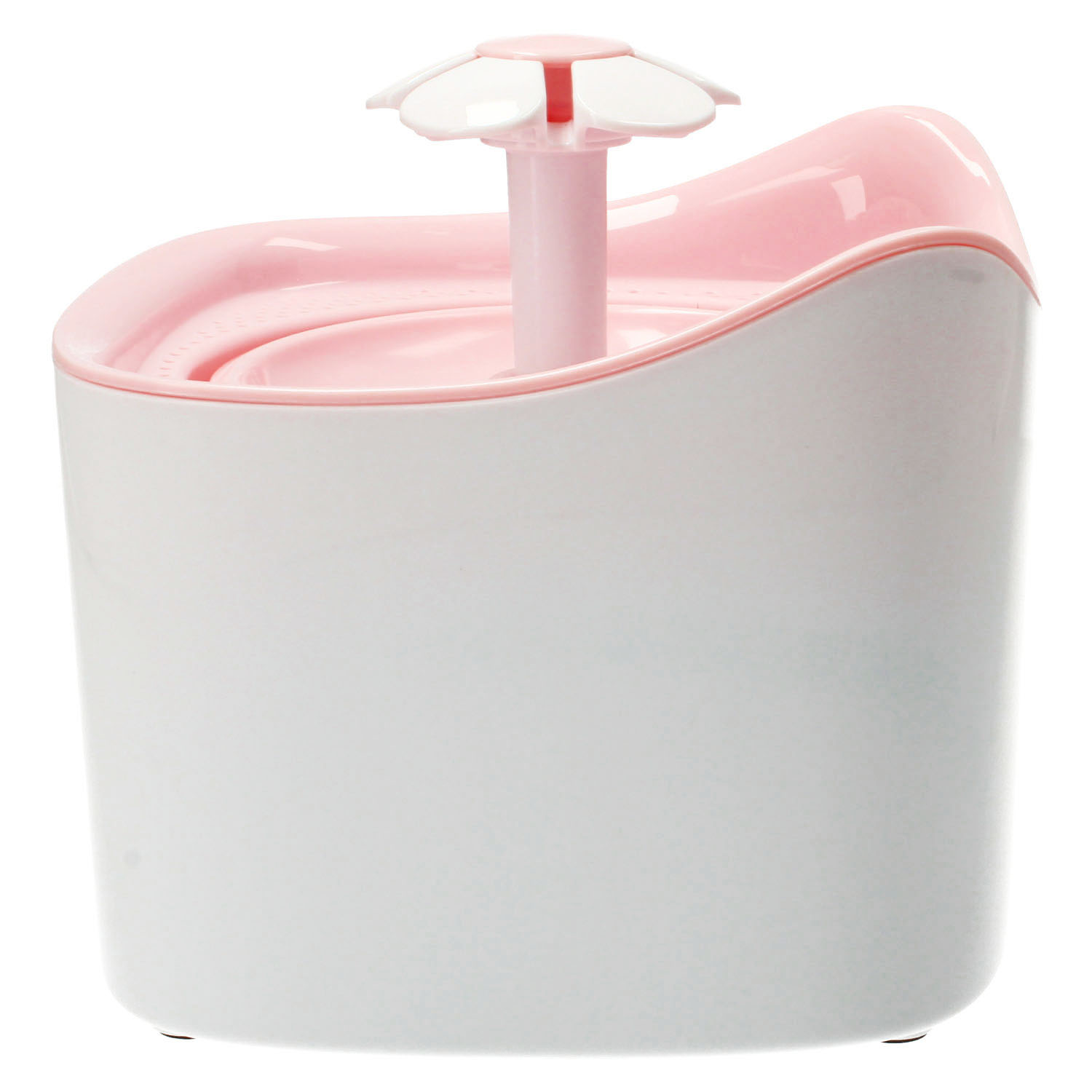 FUENTE DE AGUA BEBEDERO PARA MASCOTAS ROSADO - 4