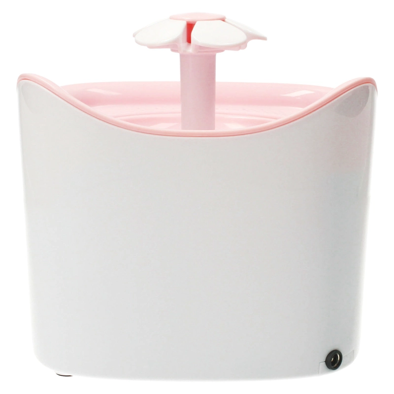 FUENTE DE AGUA BEBEDERO PARA MASCOTAS ROSADO - 5