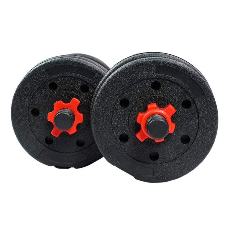 SET MANCUERNAS CON BARRA AJUSTABLE 20KG - 5