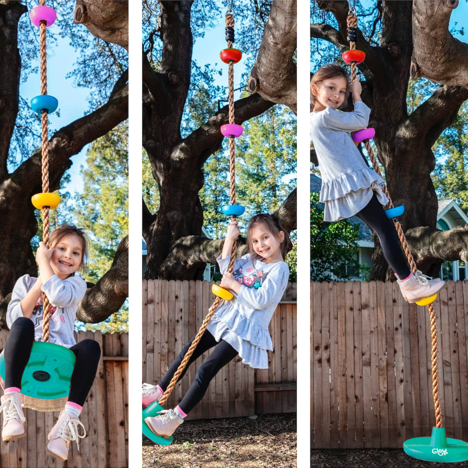 COLUMPIO GLOWUP R6056 MULTICOLOR MECEDOR DE ESCALADA - 4