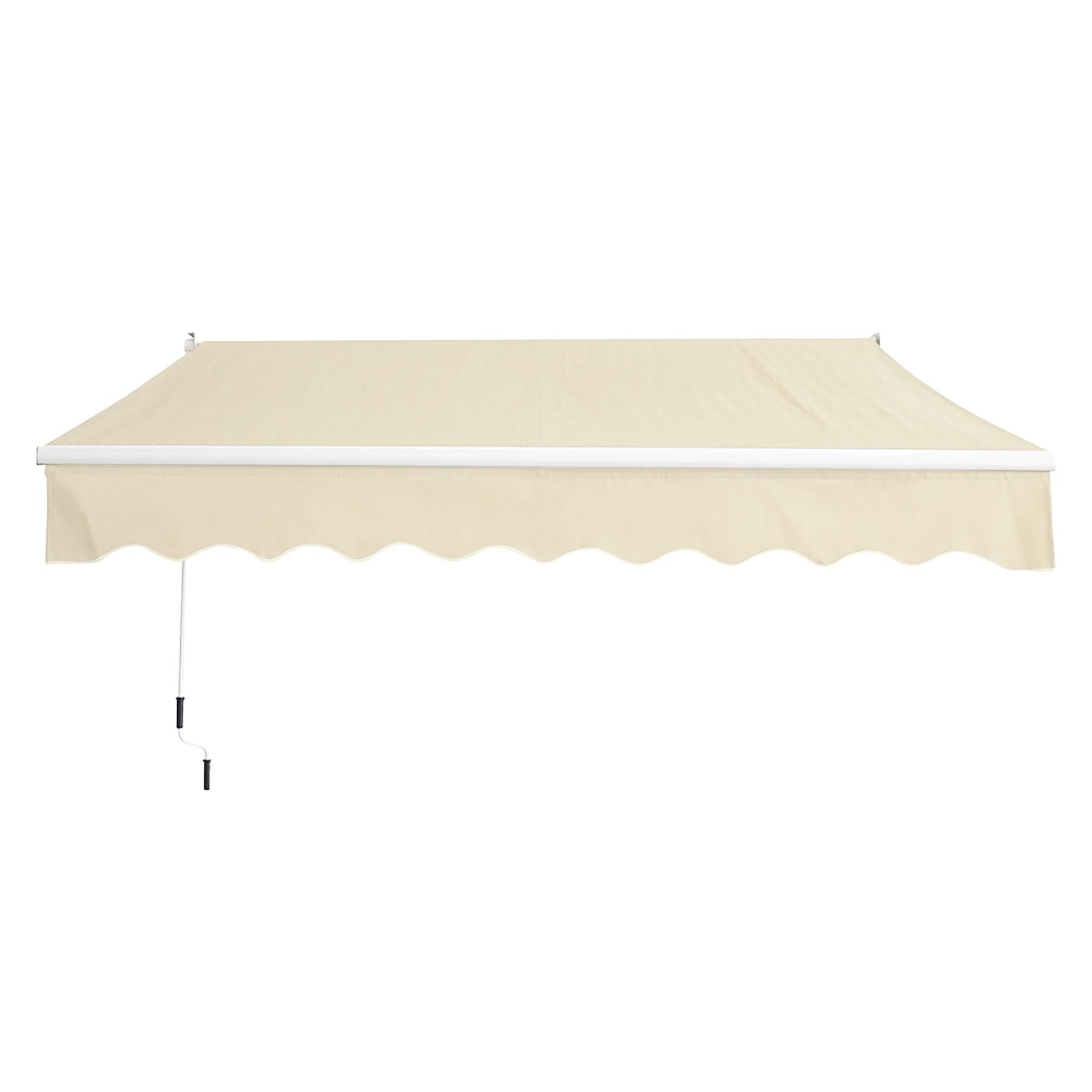 TOLDO CON BRAZO RETRACTIL TERRAZAS 2 X 1.5 MTS BEIGE - 1