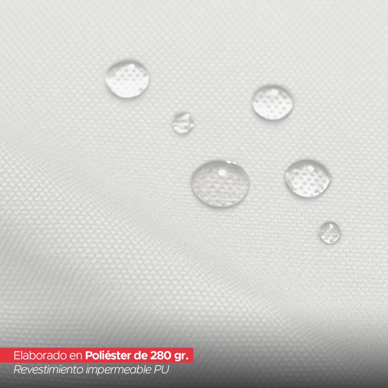 TOLDO CON BRAZO RETRACTIL TERRAZAS 2X1.5 MTS BLANCO - 5