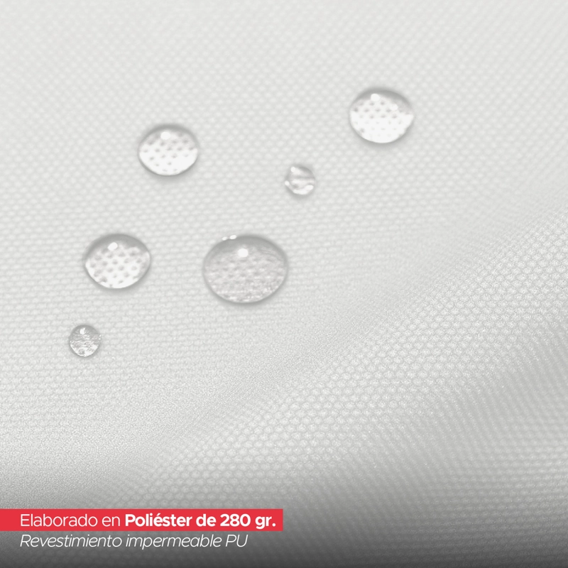 Toldo Con Brazo Retráctil para Terrazas 4x2.5 Mts Blanco Vincenzi - 5
