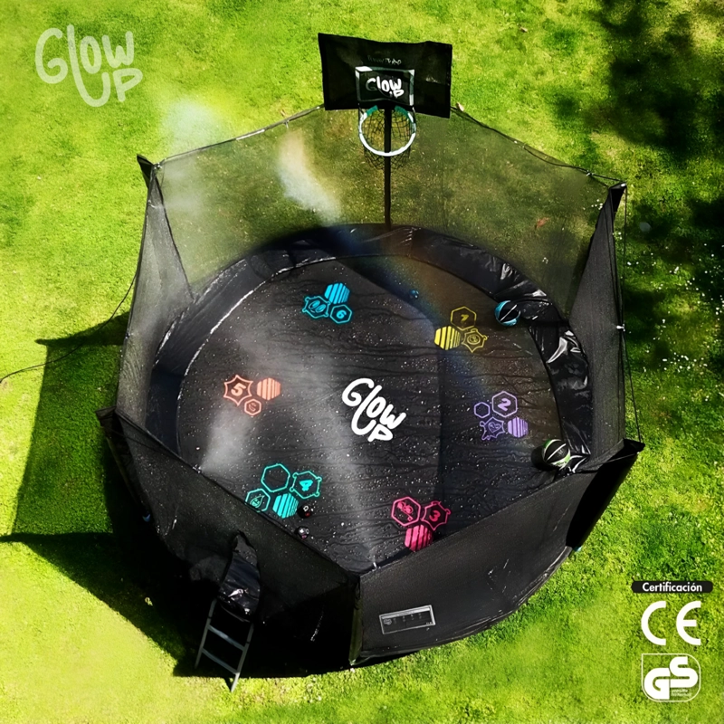 Cama elástica 6ft 183mt edición ltda con Juegos agua GlowUp - 4