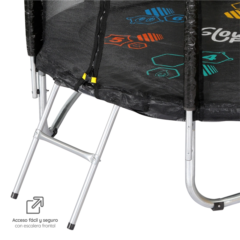 Cama elástica 6ft 183mt edición ltda con Juegos agua GlowUp - 10