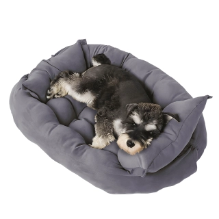 CAMA PERRO R6155 PETWOOW 68X50X40 GRIS - 1