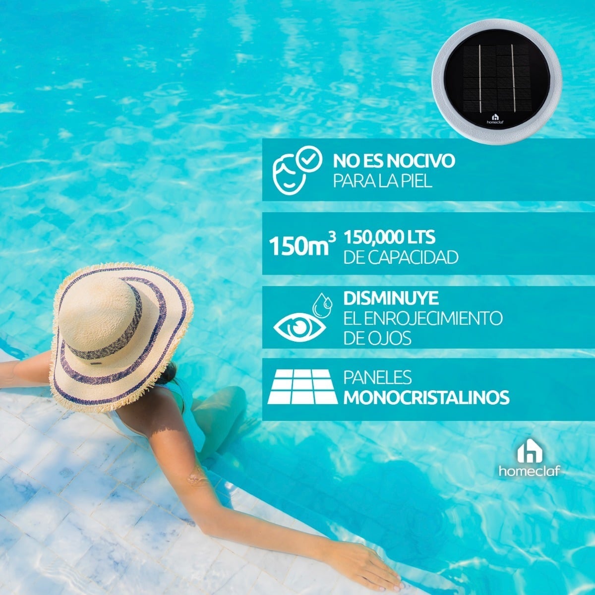 PACK HOMECLAF IONIZADOR PISCINA + REPUESTO IONIZADOR - 3