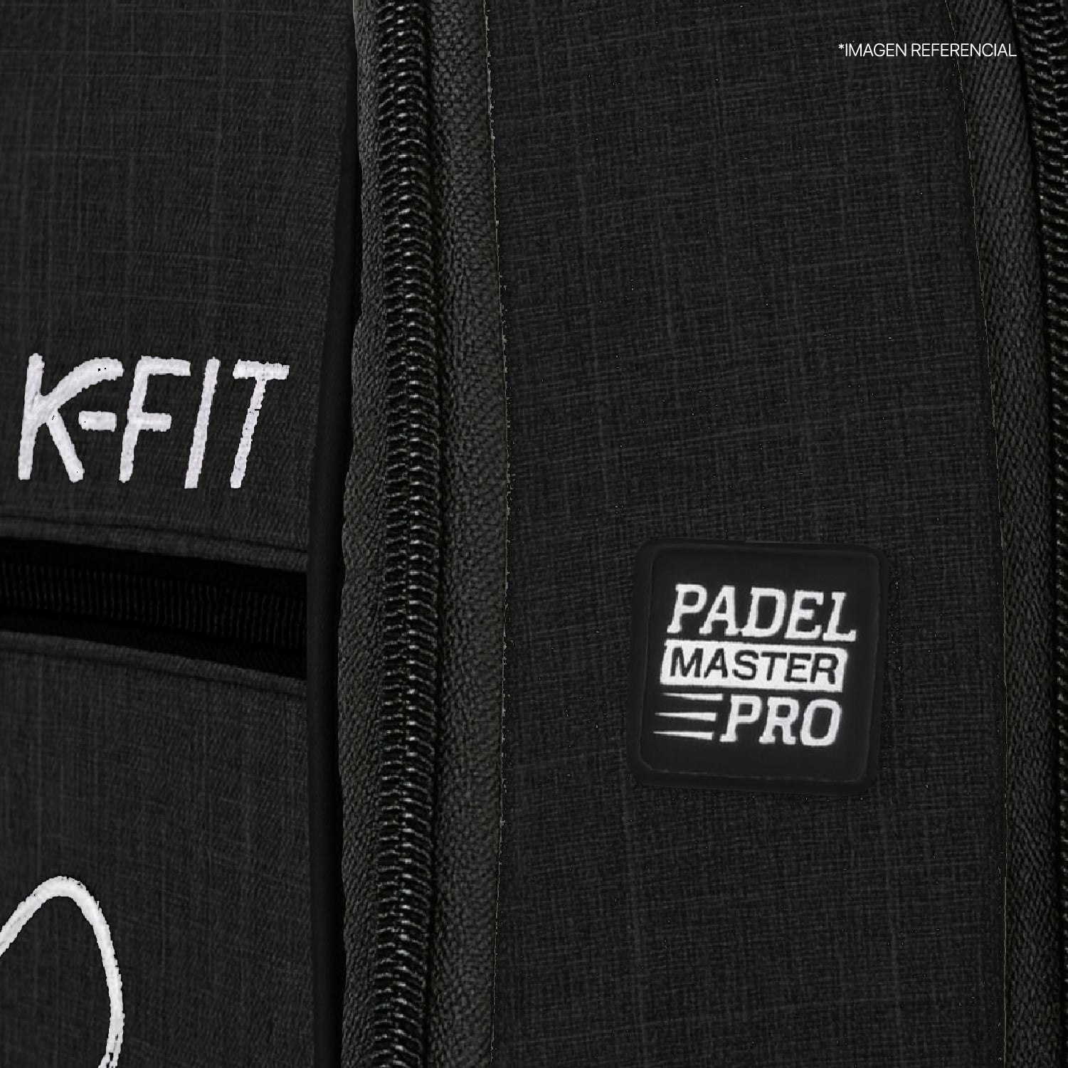 MOCHILA K-FIT R6322 NEGRO BOLSO DE PADEL KANU - 3