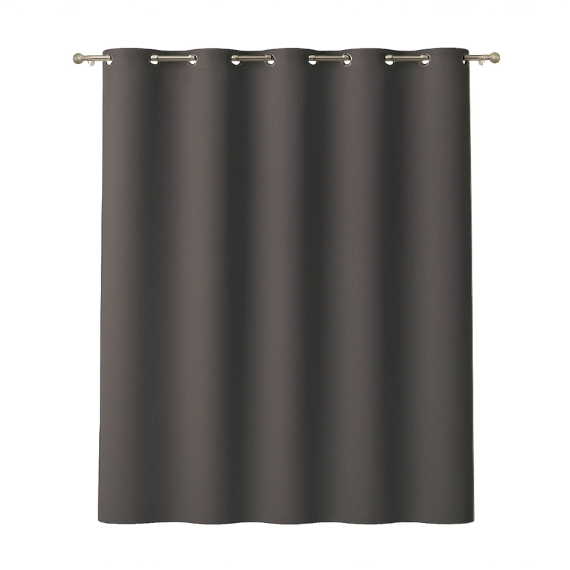 CORTINA DE TELA BLACKOUT GRIS GRAFITO VINCENZI 140X220 - 1