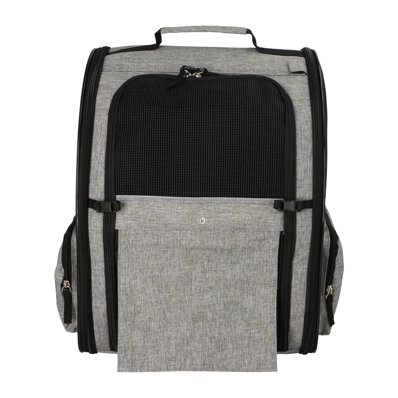 MOCHILA TRANSPORTADORA MASCOTAS PLEGABLE LUCY 42X64X32 PETWOOW - 6