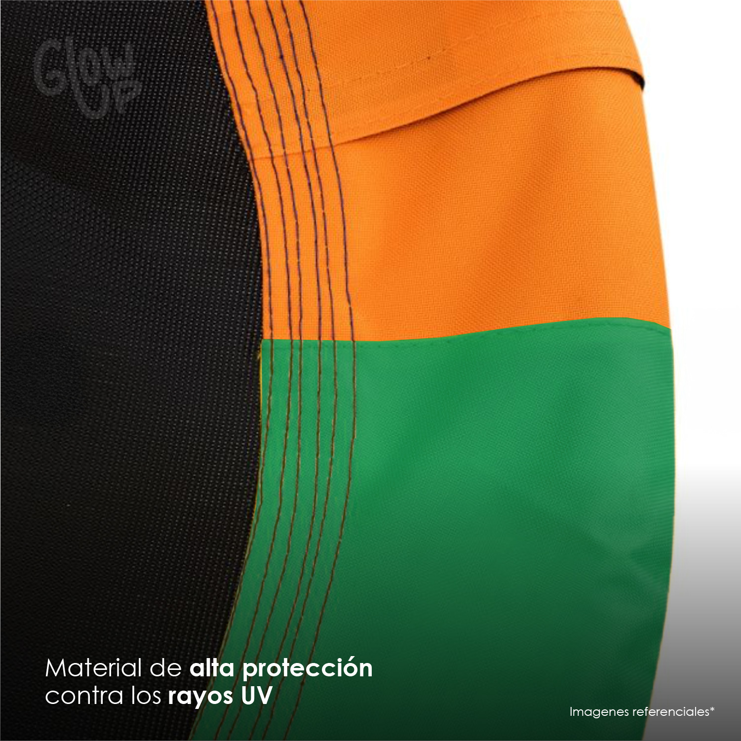 Pack Columpio Hamaca Redonda + Escalador GlowUp Multicolor - 2