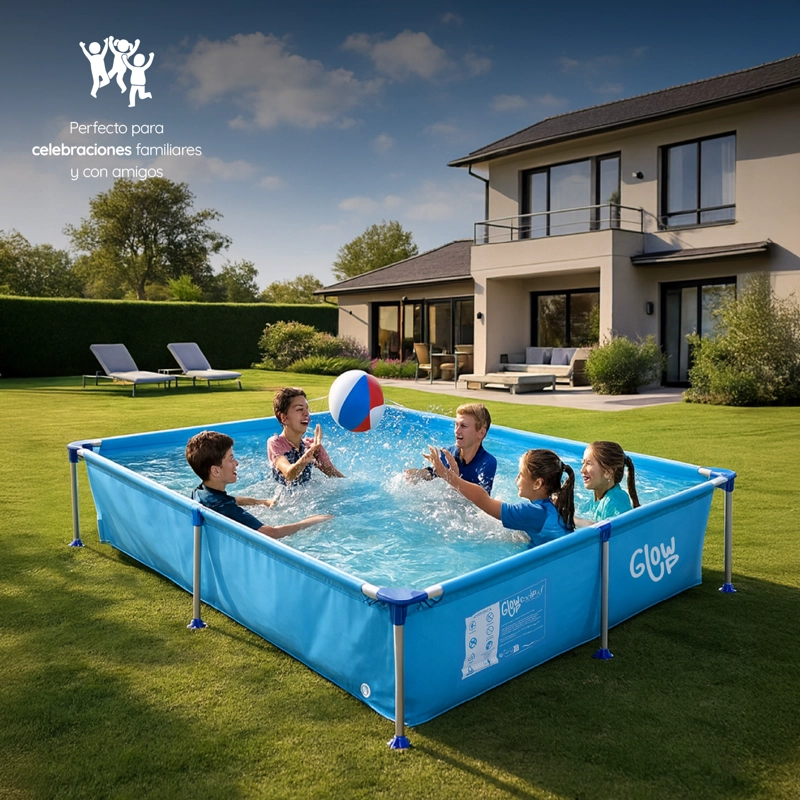 PISCINA ESTRUCTURAL GLOWUP 228X159X42 CM 1287 L - 4