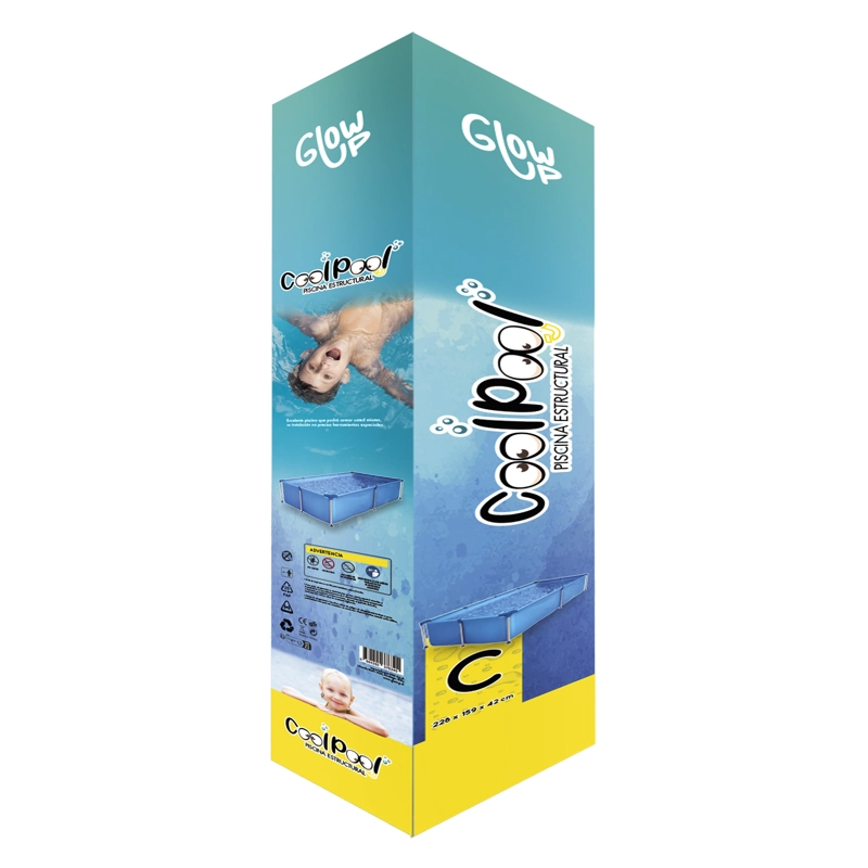 PISCINA ESTRUCTURAL GLOWUP 228X159X42 CM 1287 L - 9