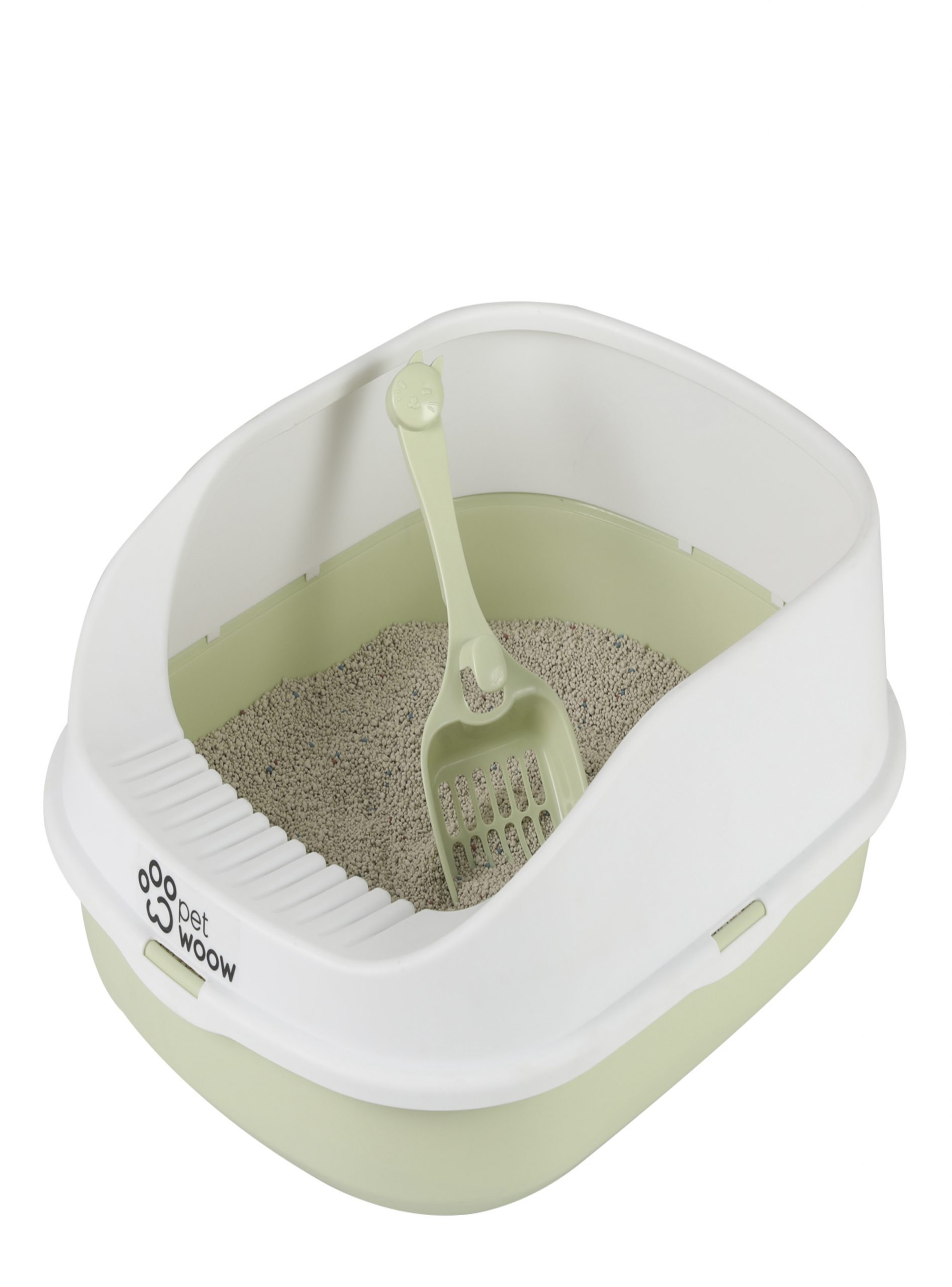 ARENERO GATOS PETWOOW R6548 ABIERTO 47X39X20 - 2