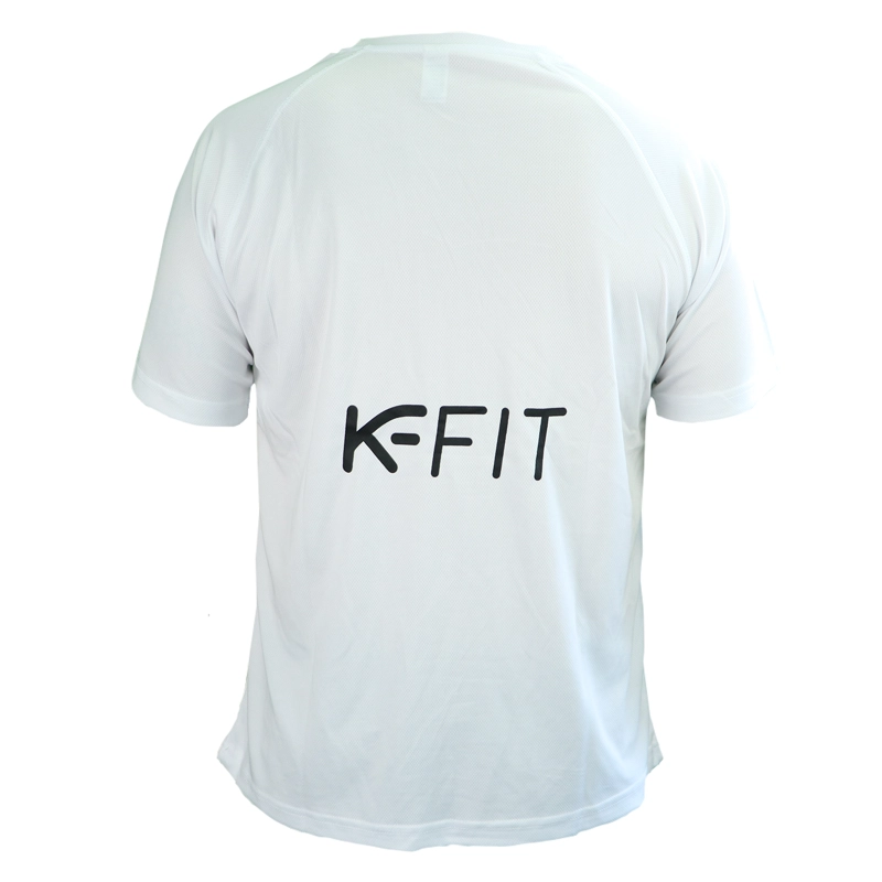 POLERA PADEL UNISEX K-FIT R6592 BLANCA TALLA S - 3