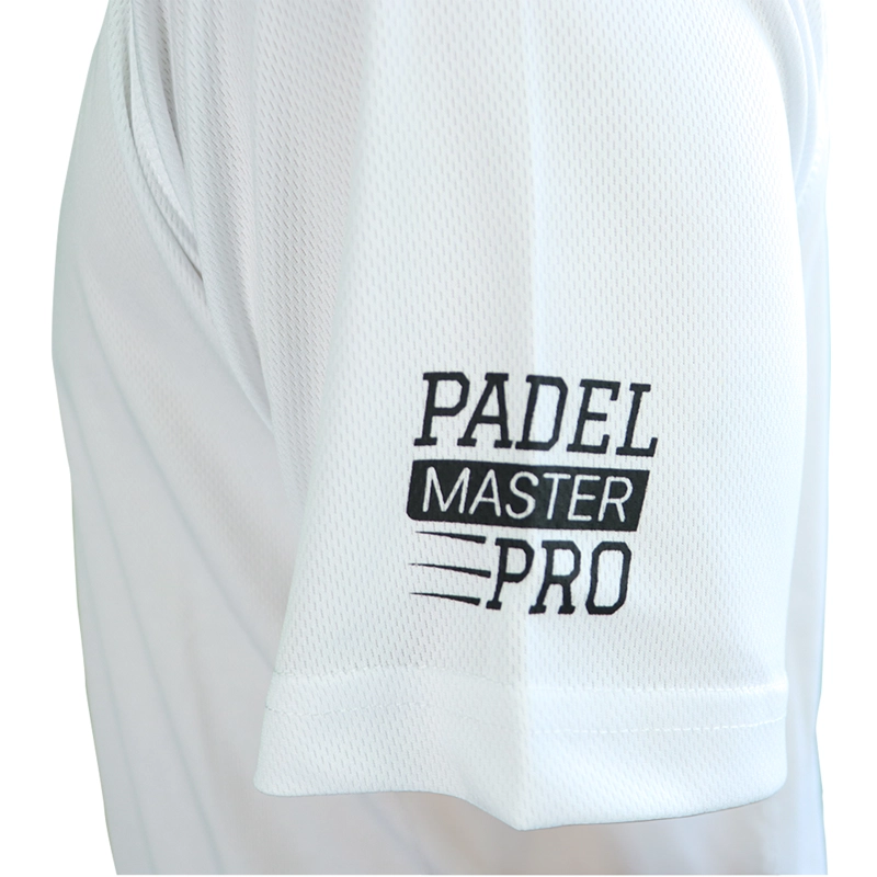 POLERA PADEL UNISEX K-FIT R6592 BLANCA TALLA S - 4