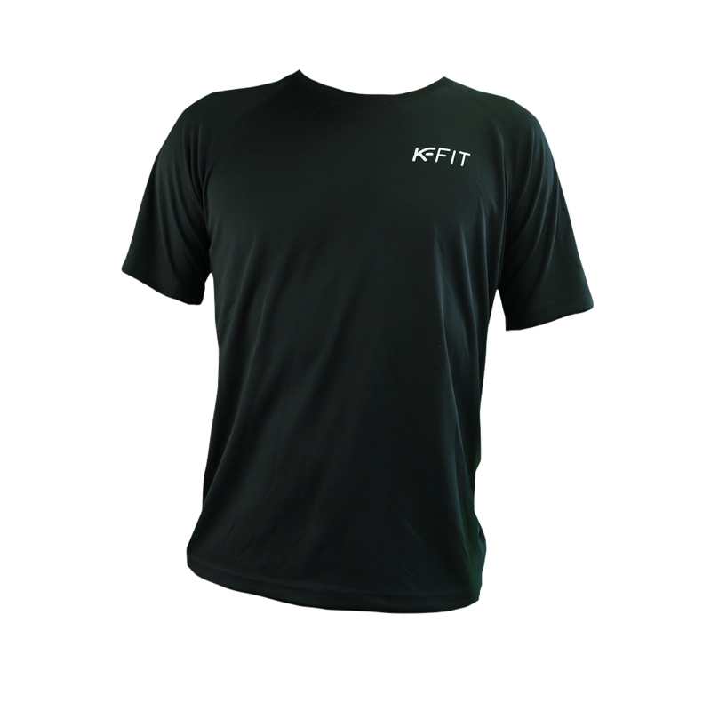 POLERA PADEL UNISEX K-FIT R6589 NEGRA TALLA M - 1
