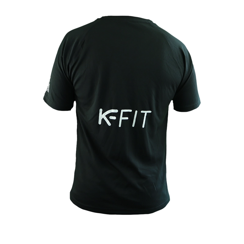POLERA PADEL UNISEX K-FIT R6589 NEGRA TALLA M - 3