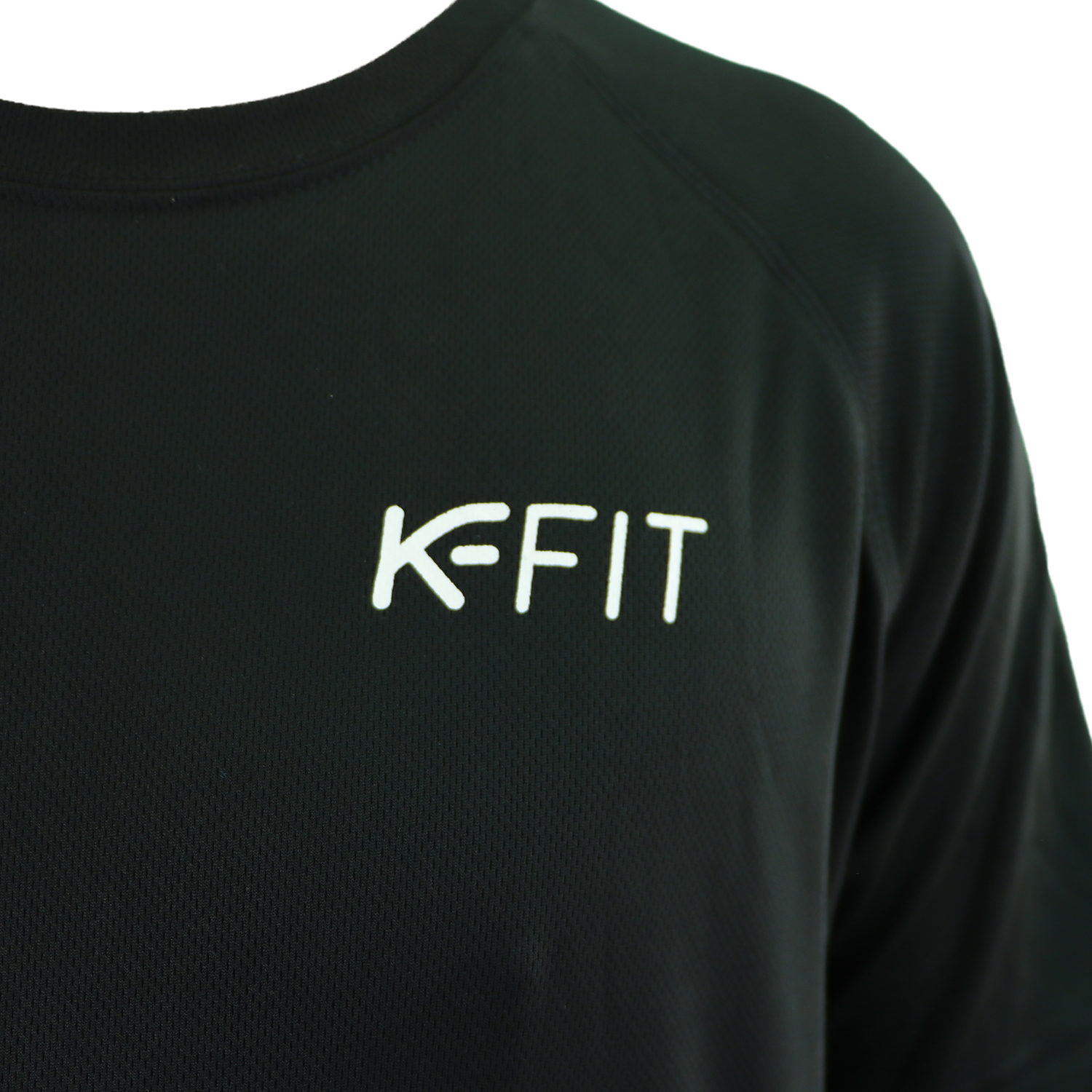 POLERA PADEL UNISEX K-FIT R6589 NEGRA TALLA M - 5