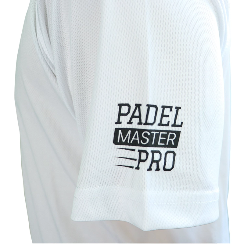 POLERA PADEL UNISEX K-FIT R6593 BLANCA TALLA M - 4