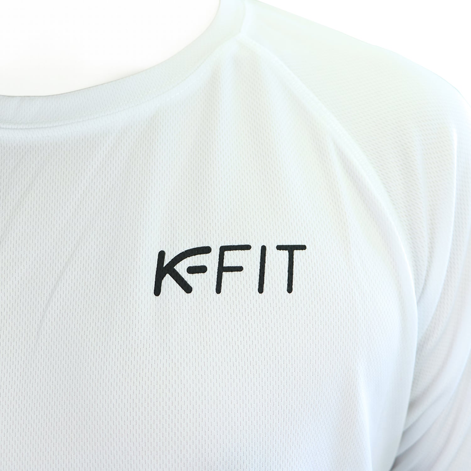 POLERA PADEL UNISEX K-FIT R6594 BLANCA TALLA L - 5