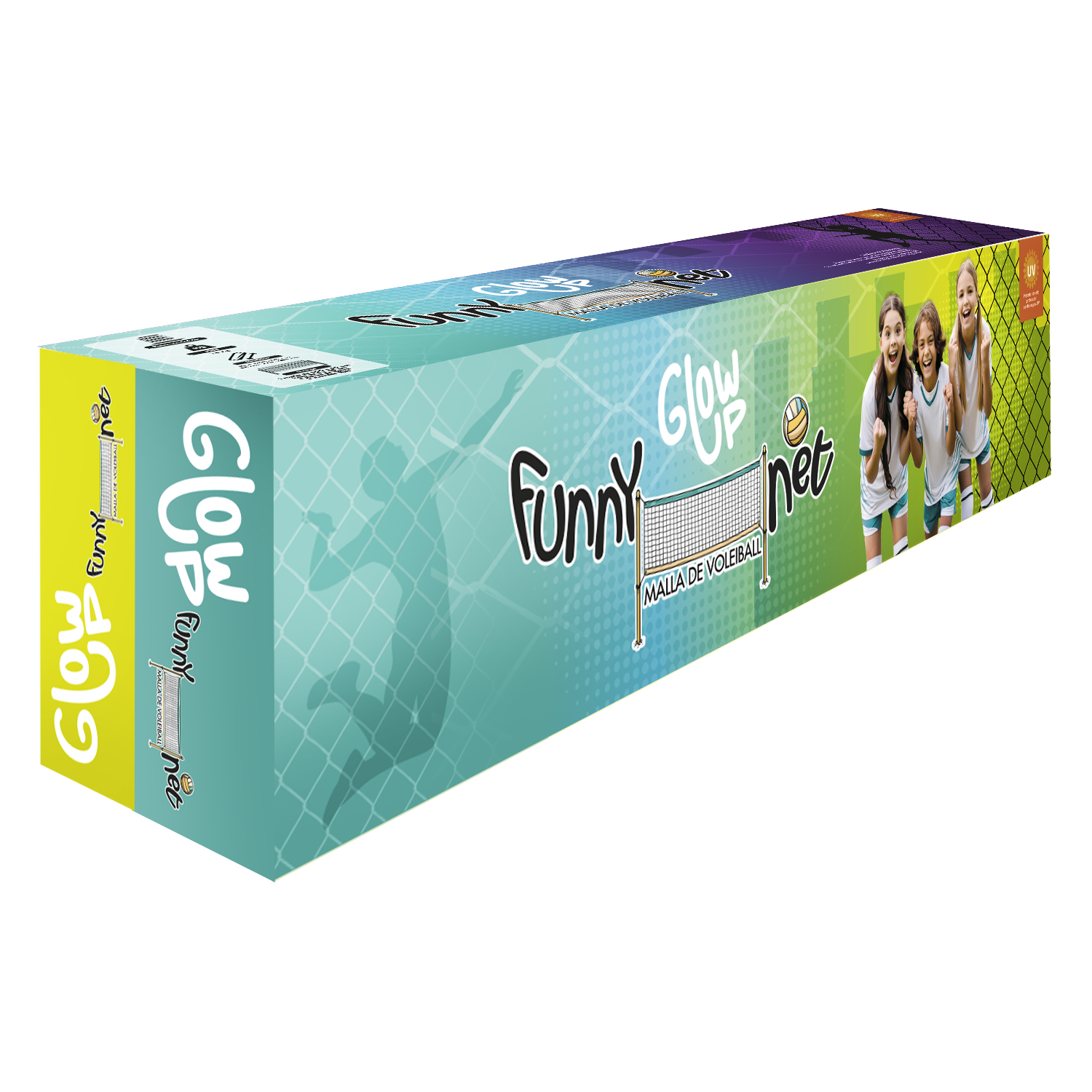 MALLA MULTI RED VÓLEIBOL GLOWUP - 4