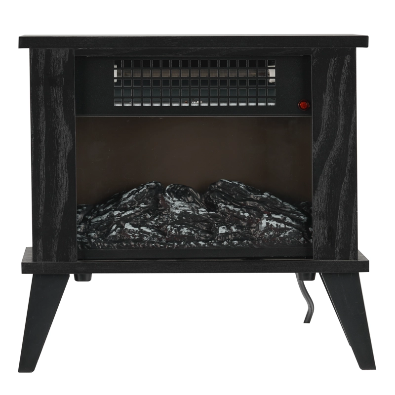 CHIMENEA ELÉCTRICA ESTUFA 1000W BFRESH NEGRA - 12