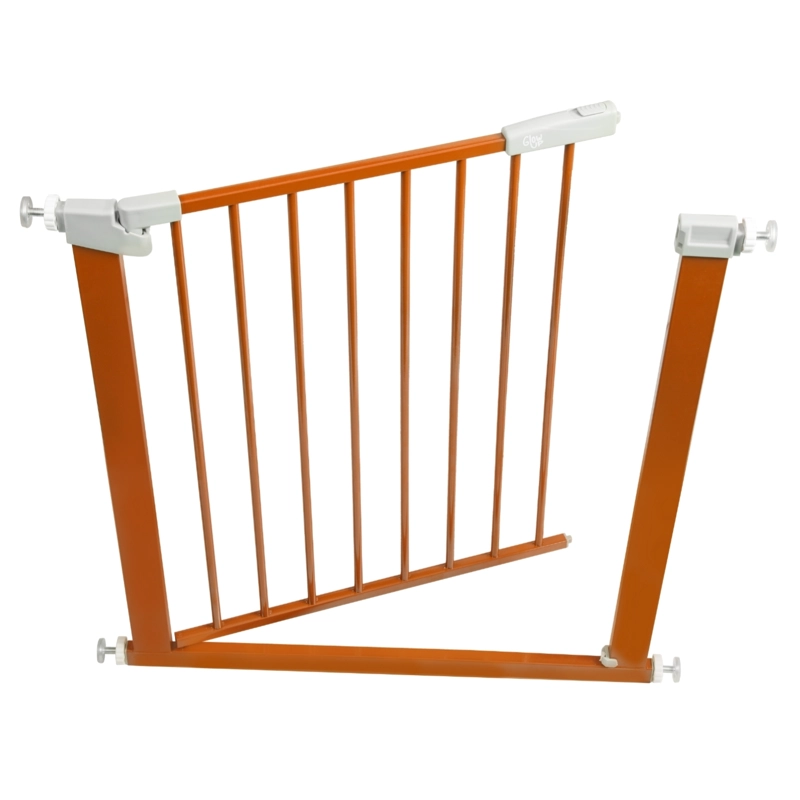 REJA SEGURIDAD GLOWUP R6754 ACERO CAFE ESCALERA PUERTA BEBÉS Y MASCOTAS - 3