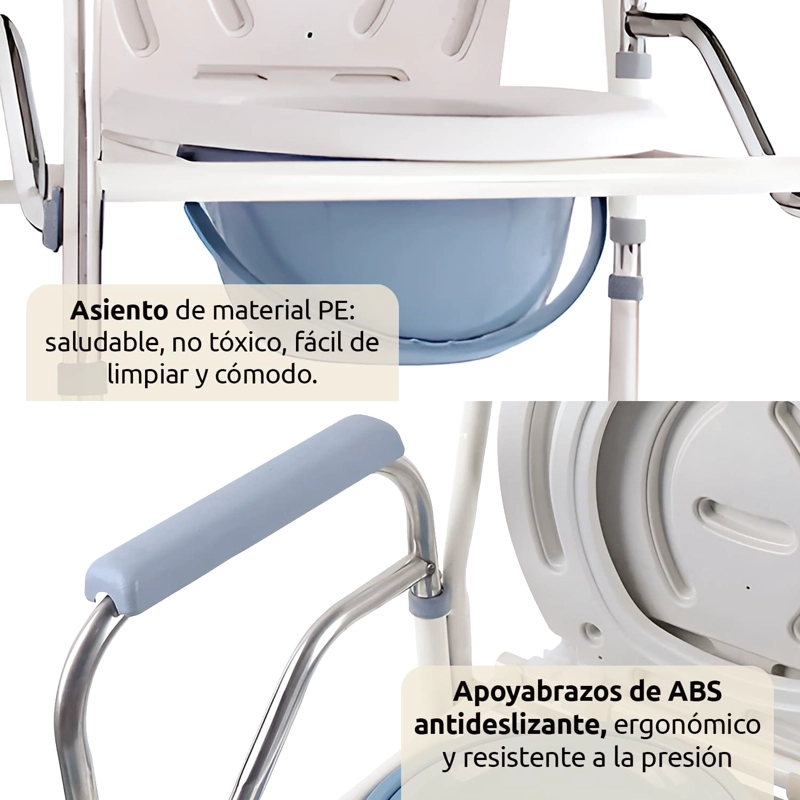 BAÑO PORTÁTIL ACQUI SILLA INODORO ADULTOS - 3