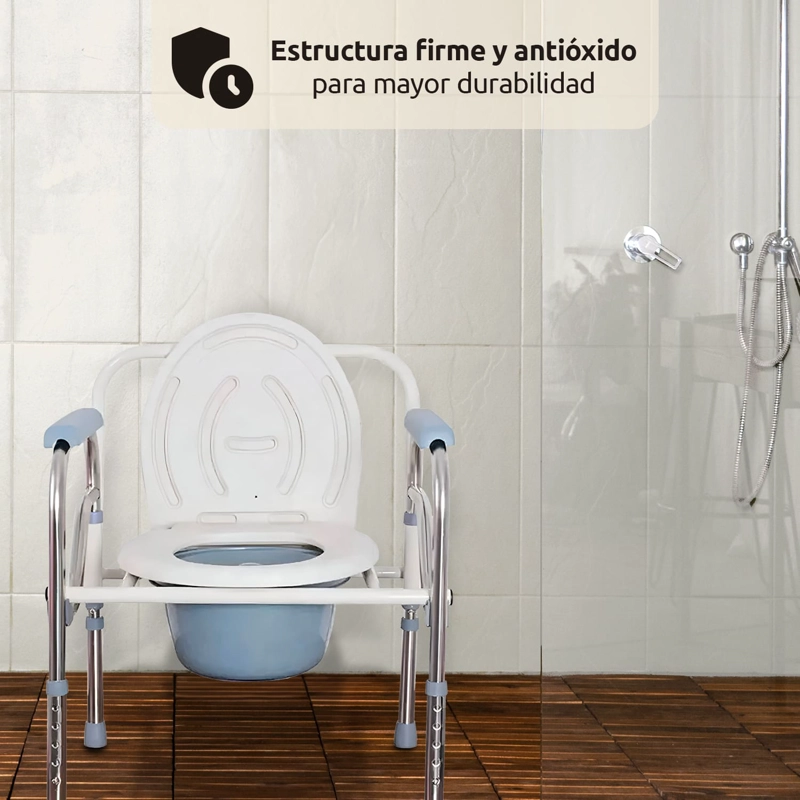 BAÑO PORTÁTIL ACQUI SILLA INODORO ADULTOS - 5