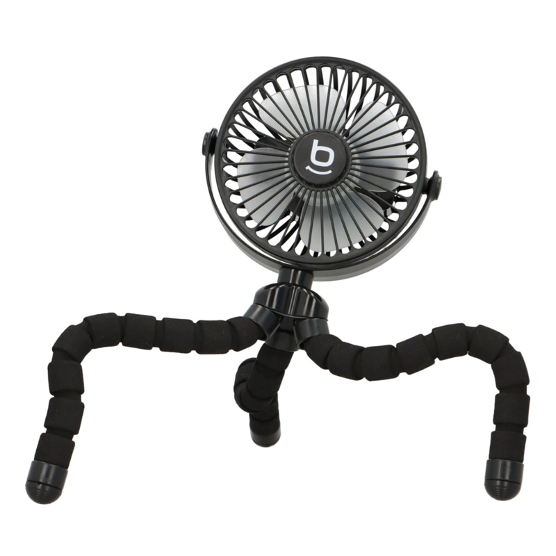 PACK 2 VENTILADORES PORTÁTIL USB CON BASE TRÍPODE - 5