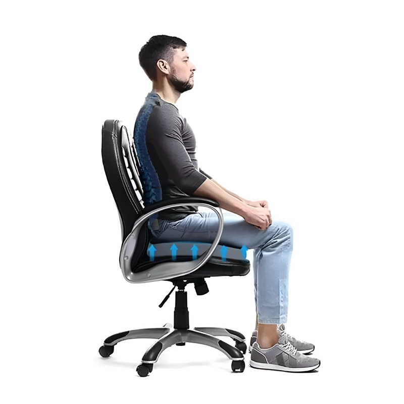 COJÍN ORTOPÉDICO ERGONÓMICO LUMBAR PARA SILLA SOPORTE ESPALDA ACQUI - 5
